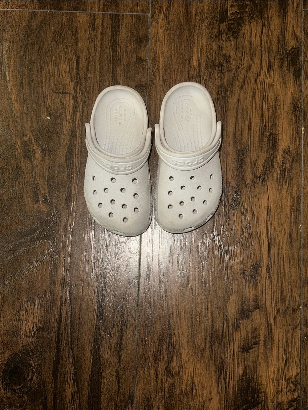 CROCS Kids Classic Clog in Grey color